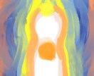 あなたの内面テーマを言語化＋アートで可視化します ハイヤーセルフからのメッセージを言語化＋可視化します イメージ2
