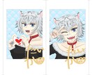 立ち絵、アイコン、キャラ制作など何でも承ります スタイルのいい女性からムキムキの男性まで幅広く描きます！ イメージ3