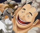 お好きなアニメ、マンガの画風で似顔絵制作します ウェルカムボード　誕生日プレゼントに大人気！ イメージ5