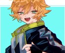 SNSアイコンを作成いたします お手頃な価格で少年・少女・青年を描かせていただきます イメージ4
