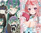 鮮やかな目を引く一枚絵を作成します 最短2週間納品・報連相迅速・華やか＆儚いイラストが得意 イメージ4