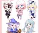 ふんわり可愛いSD・ミニキャライラスト描きます 商用利用料込！SNS・配信・動画・グッズなどにオススメ◎ イメージ3