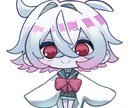 可愛い等身低めなミニキャライラストを作成します アイコンや立ち絵、グッズ向きのミニキャライラスト イメージ3