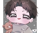 デフォルメイラスト描きます ミニキャラのイラストを描きます！SNS等使用可能です。 イメージ1