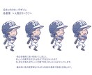 デフォルメ似顔絵アイコン描きます かわいらしくシンプルなデフォルメ似顔絵アイコン制作いたします イメージ2