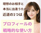 マッチングアプリのプロフィールを改善します 本当に合う人と出逢えるプロフィールに＋２週間チャットサポート イメージ2