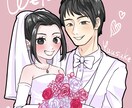 アニメタッチのウェルカムボード制作承ります 納品早めなので、お式の直前のご依頼でも間に合います！ イメージ2