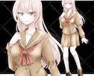 TRPG・実況動画等で使える立ち絵を制作致します キャラデザ無料！ご希望に合わせた立ち絵を制作致します。 イメージ8