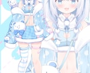 可愛いVtuber用、IRIAM用立ち絵承ります あなたの理想のキャラデザでVtuber活動をお手伝いします！ イメージ3