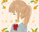 等身大キャラのSNSアイコンを描きます 10月中限定価格・柔らかい雰囲気のキャラクターが好きな方へ イメージ4
