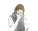 写真そのまま！おしゃれな線画似顔絵描きます 写真に忠実に作成するので「なんか違う」を最小限にできます！ イメージ1