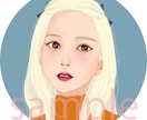 商用可◎お写真を元にほんわかお洒落似顔絵描きます SNSにおすすめ/綺麗め/服装・髪型・メイク等変更可 イメージ10
