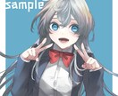 イラスト/動画サムネイル 描きます キャラデザ 一枚絵 動画サムネイル 立ち絵など イメージ2