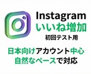 インスタ日本向けアカウントでいいね増やします 「海外アカウントばかりは不安」そんな方向けのサービスです。 イメージ1