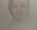 似顔絵を鉛筆で描きます アイコン、プレゼント、お祝いに是非ご検討ください！ イメージ1