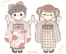 まんまるおめめのほっこりかわいいイラスト描きます SNSアイコンやプレゼントにも！お気軽にご相談ください！ イメージ5