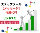 ステップメールのメッセージ作成代行します 興味を持たせ、買いたい気持ちを高める効果的なメッセージ イメージ1