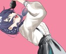 厚塗り調のイラスト描きます カッコいいからkawaiiまで イメージ9