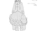 立ち絵、パーツ分け可。キャラクターを制作します ゲーム、TRPG、配信などのイメージビジュアルにぞうぞ！ イメージ6
