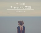 24歳女子がお話し相手、相談相手になります 二日間まるまるチャットし放題です イメージ1