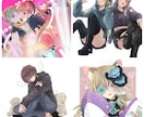 厚塗りならではの優しいイラストお描きします かわいい女の子や綺麗な女の人、優しい男の子をお描きします＊ イメージ8