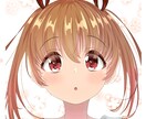 可愛い女の子のアイコン作ります イメージ通りのキャラのアイコンが欲しい方へ イメージ2