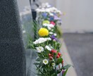 千葉県+関東圏★安心の写真報告！お墓掃除します お墓の草むしり、墓石拭き上げ、供花・線香の取り替え イメージ7