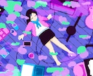 配信のOP・EDに！ドット絵アニメーション描きます 10秒ほどのドットアニメ！Vtuber様の配信やMVに！ イメージ12