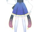 Vtuber作成いたします Vtuber用のキャラデザ～モデリングまで一括対応可能です イメージ4
