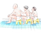 昭和レトロっちくなイラストお書きします 手書き案ある味わい深いイラストが見る人を惹きつけます イメージ4