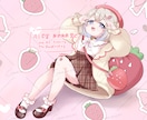 イラスト作成いたします Vtuber様・活動者様向け！かわいい・かっこいい雰囲気も！ イメージ4