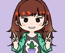 似顔絵・アイコンを描きます しっかりめの線と色塗りで、ゆるっとかわいいアイコン制作 イメージ2