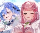 商用込◎美麗で存在感ある一枚絵/アイコン制作します サムネやMV、ゲーム、グッズ、書籍、SD…柔軟にお届け イメージ1