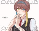 立ち絵やSNS使用可のアイコンイラストを制作します かわいいからかっこいいまで幅広くお承ります！ イメージ4