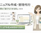 業務マニュアル作成｜作業手順を見える化ます 今の手順、やり方に合っていますか？毎回迷う作業を整理します イメージ1