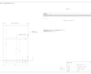 アイデアやラフスケッチを、作れる図面にします 木工家具・小物・治具・おもちゃ｜製作業者に渡せる寸法入り図面 イメージ1