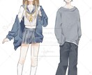 納期1週間~|等身イラスト承ります 全身イラストのご依頼を承ります。実績有り イメージ4