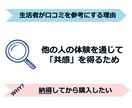 コスメ特化！様々なサイト・SNSに口コミ波及します 生活者が購入前に「共感と納得」を探せる状態を作ります イメージ2