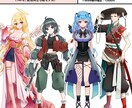 やわらか笑顔が目を引く好印象イラスト描きます ＜価格改定＞格安でキラキラかわいい女の子をお届けします！ イメージ8