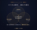 四柱推命×占星術×紫微斗数であなたを読み解きます 三つの計算が重なった所見だけを、確度の高い言葉で届けます イメージ3