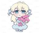 あなたのオリキャラ、ちびキャライラストにします アイコンなどに使える可愛らしいちびキャライラストを描きます！ イメージ4