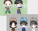 かわいいミニキャラ制作いたします アイコン・グッズ・動画キャッチに最適！ イメージ3