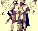 創作キャラの立ち絵描きます 男性、男の子が得意です。異形も少しいけます。 イメージ5