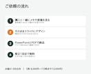 メモを送るだけ！見やすいパワポ資料に仕上げます 箇条書き、雑なメモでもOKです‼︎ イメージ4