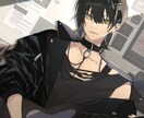 イラスト(一枚絵)をお描きします IRIAMや配信サイト、SNSの宣伝に！ イメージ3