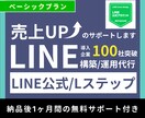 プロのマーケターがLINEの構築/運用を代行します 知識が0でも大丈夫！手厚いサポートで求める成果を達成します。 イメージ1