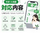 LINE公式の運用を月単位でサポートします LINE公式・エルメ・Lステップの運用をまとめて対応 イメージ3