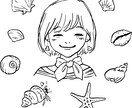 その人のもつ雰囲気を大切に、似顔絵を描きます SNSアイコンやプロフィール画像をお探しの方へ！ イメージ2