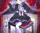 収益化動画利用OKなイラスト描きます キラキラ可愛いイラストを最短納期3日でお届けします！！ イメージ5