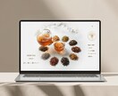 起業・開業の方へ自社サイト・ポートフォリオ作ります 4月末までモニター価格！見やすい・綺麗・シンプルなデザイン イメージ3